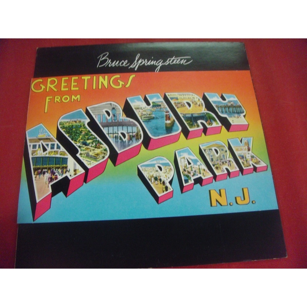 Bruce Springsteen Greetings from ASBURY PARK N.J. record album vinyl 31903